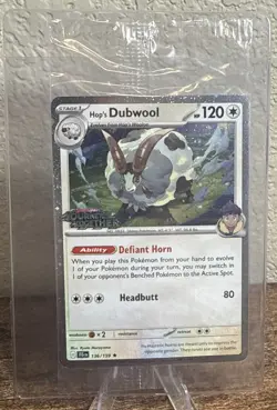 Pokemon TCG Hops Dubwool (Best Buy International Exclusive) 136/159 Promo Sealed - Image 1