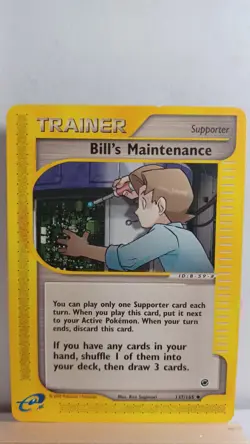 Bill's Maintenance [MP] - Pokemon TCG Expedition 137/165 [Uncommon] - Image 1