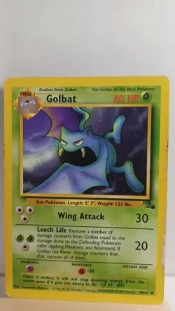 Golbat [HP] - Pokemon TCG Fossil 34/62 [Uncommon] - Image 1