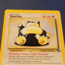 Pokemon Snorlax 27/64 Jungle Regular Moderately Played *FREE SHIPPING* - Image 2