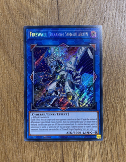 2x Firewall Dragon Singularity | CYAC-EN047 | Secret Rare | 1st Ed | YuGiOh Mint - Image 3