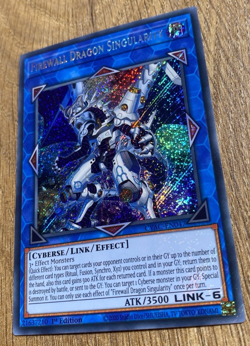 2x Firewall Dragon Singularity | CYAC-EN047 | Secret Rare | 1st Ed | YuGiOh Mint - Image 5