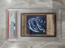 PSA 9 2024 YU-GI-OH Japanese BLUE-EYES WHITE DRAGON 15AX Millennium Rare JPY07 - Image 2