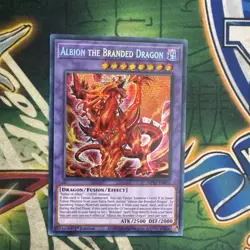 Yugioh! Albion the Branded Dragon MP22-EN076 Secret Rare 1st Edition NM - Image 1