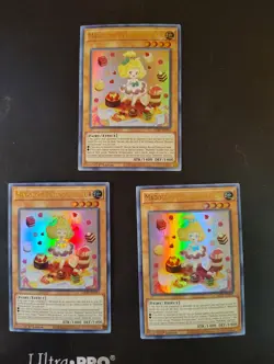 YuGiOh Madolche Petingcessoeur GFTP-EN091 1st Edition Ultra Rare x3 Near Mint - Image 1