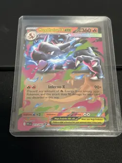 Pokemon TCG Mega Charizard X Ex 013/094 Phantasmal Flames Double Rare NM Card - Image 3