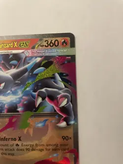 Mega Charizard X ex 013/094 | Phantasmal Flames | Holo Rare Pokemon TCG Card NM - Image 2