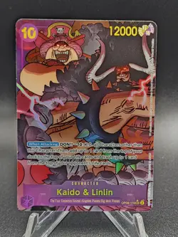 Kaido & Linlin (Parallel) OP08-119 Two Legends Foil - Image 1