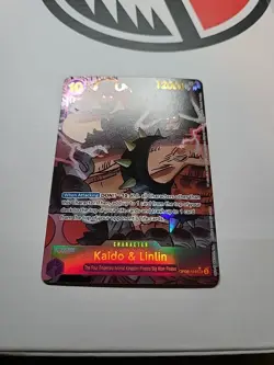 🏴‍ONE PIECE IS REAL! TWO LEGENDS Kaido Linlin OP08-119 SEC Parallel Alt Art 🏴‍ - Image 2