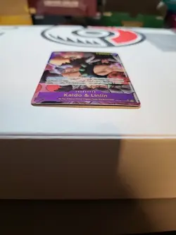 🏴‍ONE PIECE IS REAL! TWO LEGENDS Kaido Linlin OP08-119 SEC Parallel Alt Art 🏴‍ - Image 3