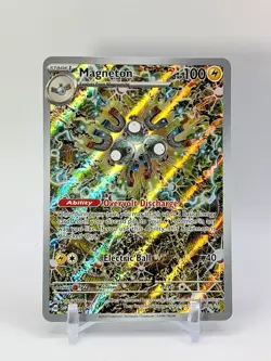 Pokemon TCG Magneton 159 Sv: Scarlet & Violet Promo Cards Holo NM - Image 1