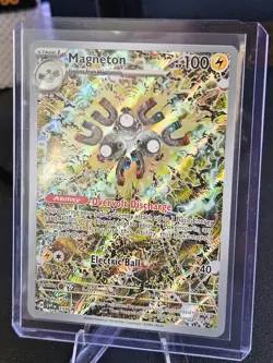 Magneton 159 Sv: Scarlet & Violet Promo Cards Holo Surging Sparks ETB NM - Image 3