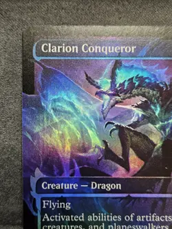 Clarion Conqueror (Showcase) - Tarkir: Dragonstorm (TDM) #0400 NM - Image 4