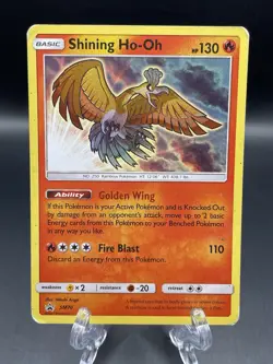 Shining Ho-Oh SM70 PROMO SM Holo - Pokemon TCG - HP - Image 1