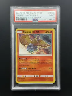 Shining Ho-Oh SM70 Sm Holo Promo Pokemon TCG - PSA 9 Mint - Image 1