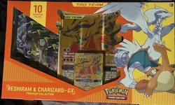 Pokemon Reshiram & Charizard gx Tag Team Premium Collection Box NEW SEALED - Image 1