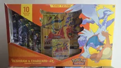 POKEMON Reshiram & Charizard GX Tag Team Premium Collection Box Sealed - Image 2