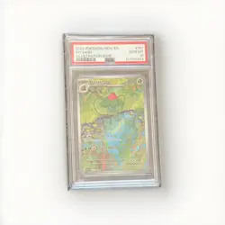 2023 POKEMON MEW EN-151 ILLUSTRATION RARE #167 IVYSAUR PSA 10 - Image 1