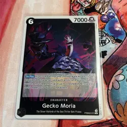 One Piece Card Game Gecko Moria PRB02-013 Rare Foil English Edition NM - Image 1