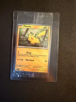 Pikachu 25/165 (Holiday Calendar) Stamped Pokemon Scarlet & Violet 151 [SEALED] - Image 1