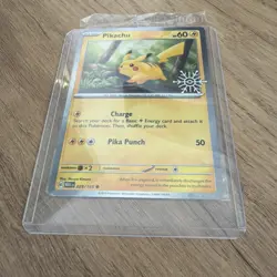 Pikachu 25/165 (Holiday Calendar) Stamped Pokemon Scarlet & Violet 151 [SEALED] - Image 1