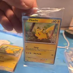 Pikachu 25/165 (Holiday Calendar) Stamped Sealed | Pokemon Scarlet & Violet 151 - Image 3