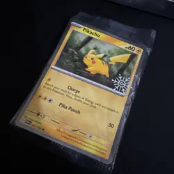 Pikachu 25/165 (Holiday Calendar) Stamped Sealed | Pokemon Scarlet & Violet 151 - Image 2