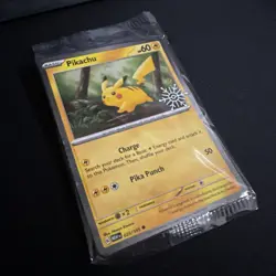 Pikachu 25/165 (Holiday Calendar) Stamped Sealed | Pokemon Scarlet & Violet 151 - Image 3
