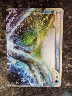 Lugia LEGEND top - 113/123 - Rare Holo Legend MP, English Pokemon HeartGold Soul 412897559439 - Image 1