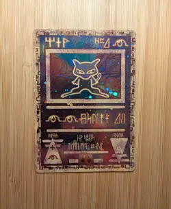 Ancient Mew Pokemon TCG Double Holo Foil RARE 2000 Promo - Image 1