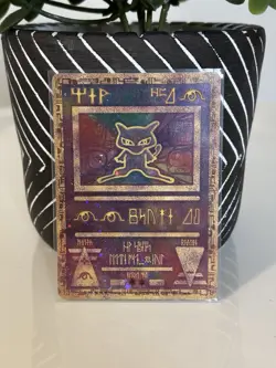 Pokemon TCG Ancient Mew Promo Holo Rare Vintage WOTC Pokemon The Movie 2000 - Image 1