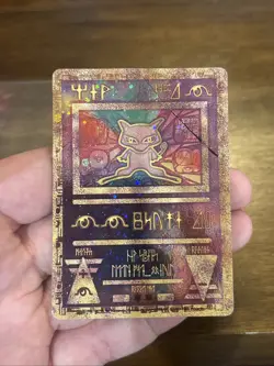 Pokemon Ancient Mew Promo Holo Rare Card Movie Foil Vintage Old School TCG - Image 1