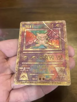 Pokemon Ancient Mew Promo Holo Rare Card Movie Foil Vintage Old School TCG - Image 5