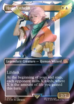 MTG ~ Hope Estheim (Borderless Surge Foil) Final Fantasy ~ NM Rare - Image 1