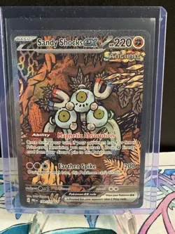 Pokemon TCG: Sandy Shocks ex 159/131 SIR SV: Prismatic Evolutions NM - Image 2