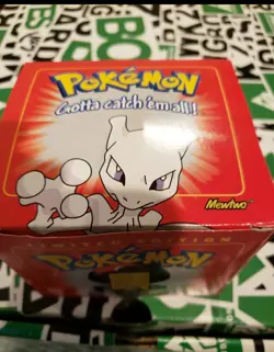 SEALED MEWTWO Pokemon 23K Gold Plated Trading Card 1999 Burger King Limited - Image 1