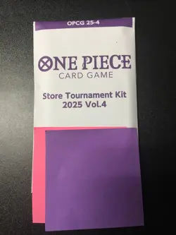 One Piece Card Game Store Tournament Kit 2025 Vol 4 English Edition - Image 1