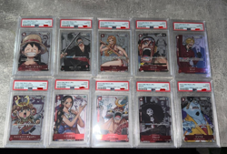 JPN PSA 10 One Piece Card Game 25th Anniversary Sequential Set Collection - Image 1