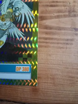 1999 Digimon Angemon #43 Holo Prism Foil Card Upper Deck Bandai Vintage Series 1 - Image 2