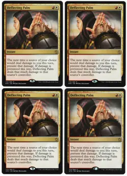 Deflecting Palm x4 4x 2014 Khans of Tarkir PLAYSET Multi-Color Instant MTG NM A1 - Image 1