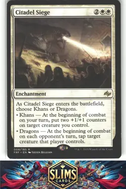 Citadel Siege - Fate Reforged - MTG - Rare - #8 - NM - Image 1