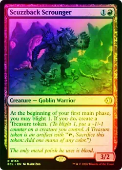 Scuzzback Scrounger Foil Lorwyn Eclipsed NM MTG - Image 1