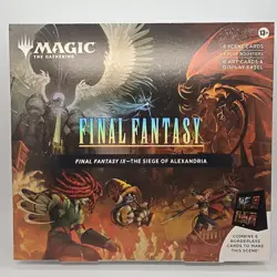 Magic The Gathering MTG Final Fantasy IX - The Siege of Alexandria Scene Box New - Image 1