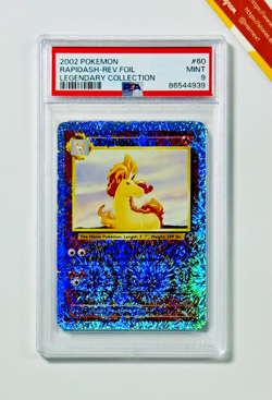 Pokemon PSA 9 Rapidash #60 Reverse Foil Legendary Collection 2002 English - Image 1