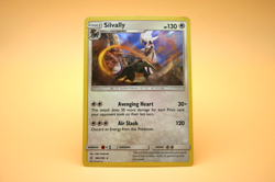 Pokemon TCG Sun And Moon Promos "Silvally" 184/236 Cosmos HOLO RARE LP - Image 1