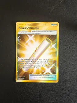 Carte Pokemon Relais Optimiste 121/111 Gold SL04 Invasion Carmin FR - Image 1