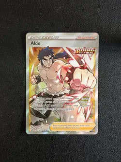 Carte Pokemon Aldo 158/163 EB05 Epee & Bouclier Styles de Combat FR NEUF - Image 1