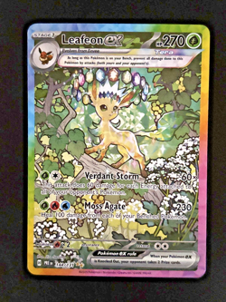 Leafeon ex 144/131 Special Illustration Rare Prismatic Evolutions Pokemon - NM! - Image 3