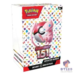 BT123 Collectables - Pokemon 151 English Booster Bundle 6 packs - Image 1