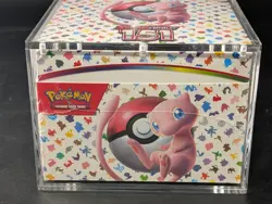 Pokemon 151 SV3.5 Booster Bundle Display Factory Sealed Case W/Acrylic Case - Image 5